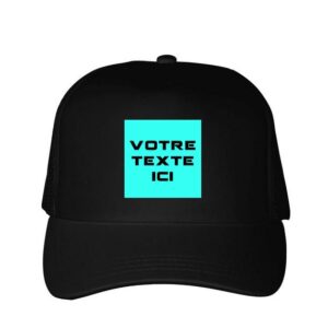 Casquette personnalisée par TSHIRT PERSO