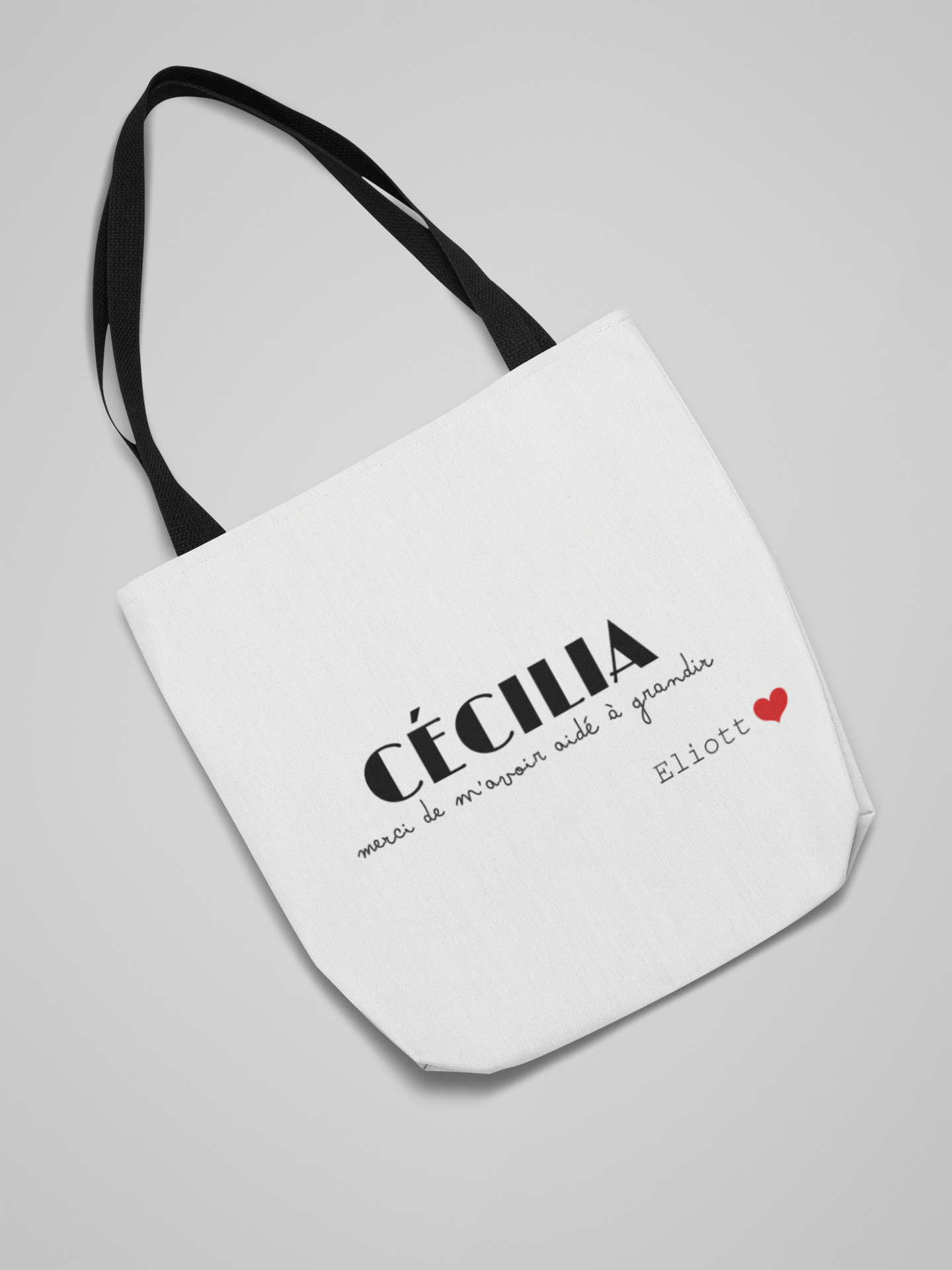 Tote Bag Personnalisé 1 Tote Bag personnalisée par TSHIRT PERSO