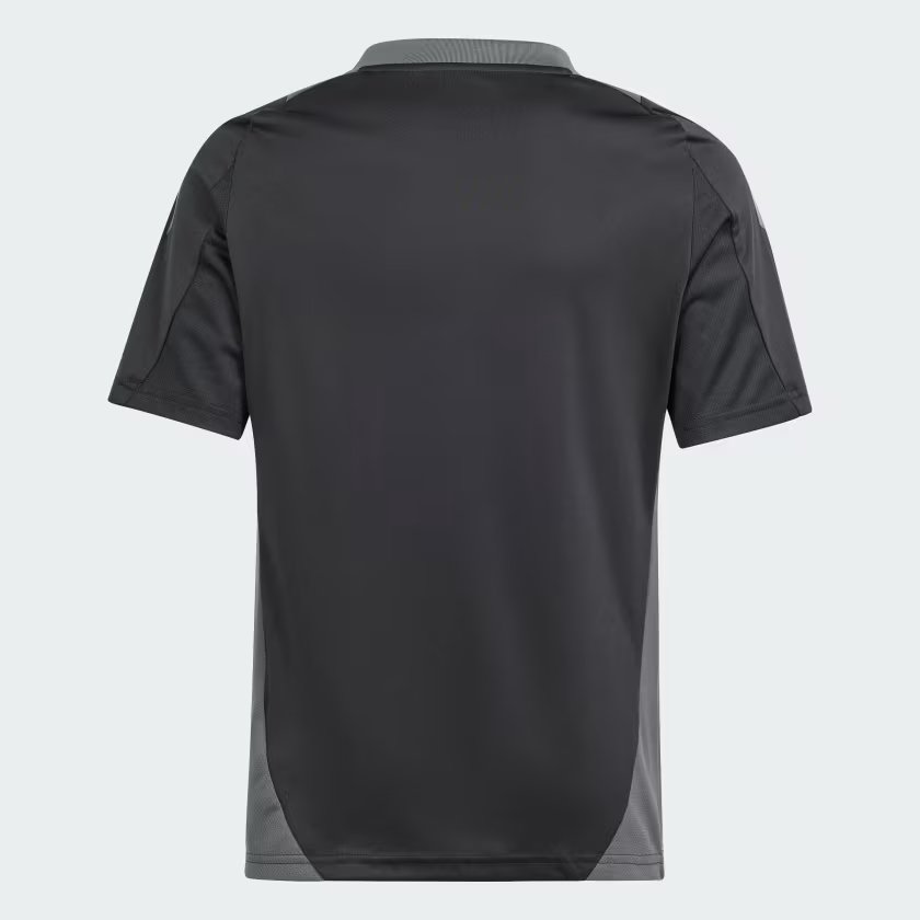 Flocage sur Maillot de Foot (Couleur Sombre) 1 Maillot de foot de dos noir vierge personnalisé par TSHIRT PERSO