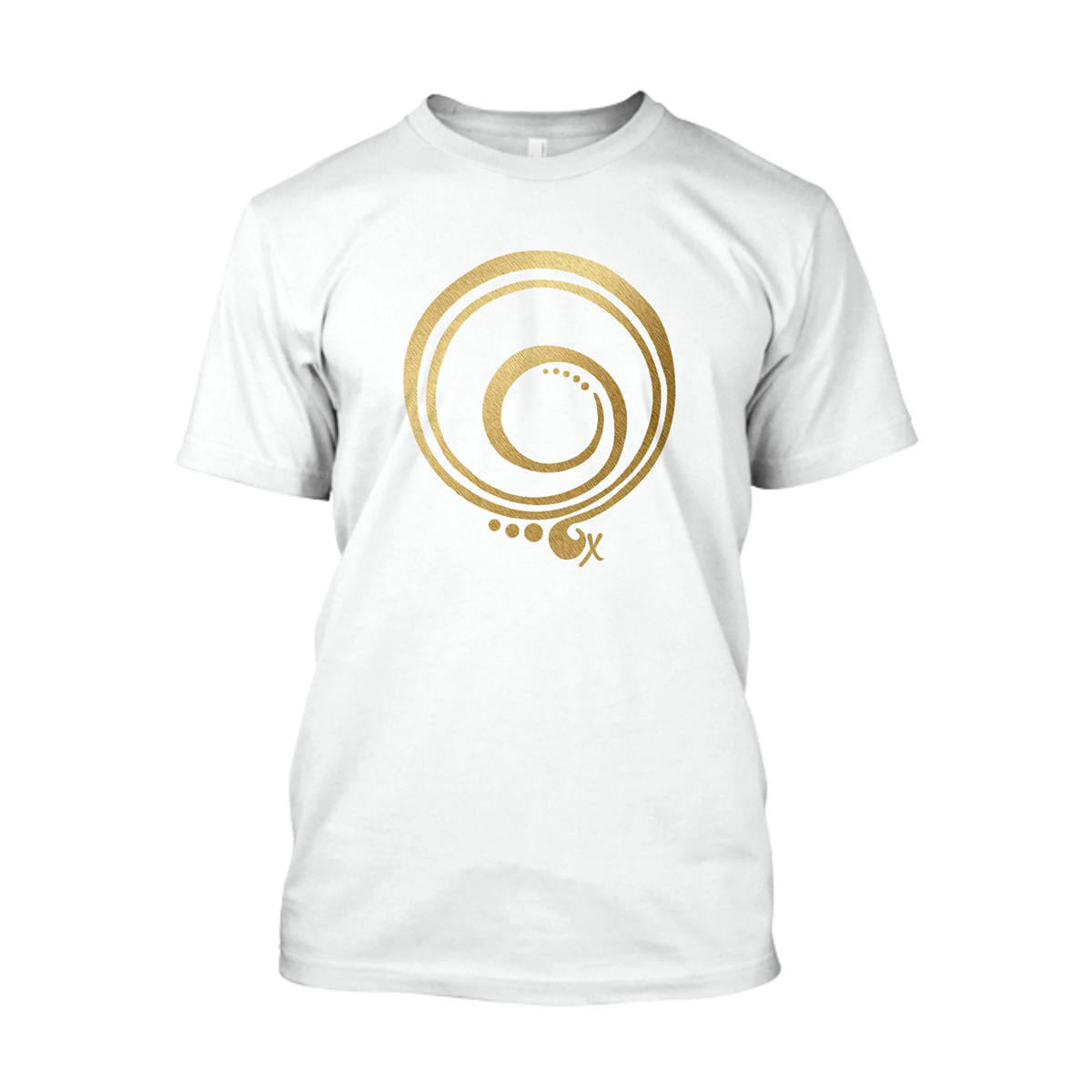 T-shirt La spirale d’Oxalàrina 4 T-shirt Oxalarina Family Or Blanc Avant