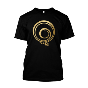 T-shirt Oxalarina Family Or Noir Avant