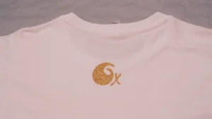 T-shirt blanc zoom de dos Collection La Spirale d'Oxalàrina