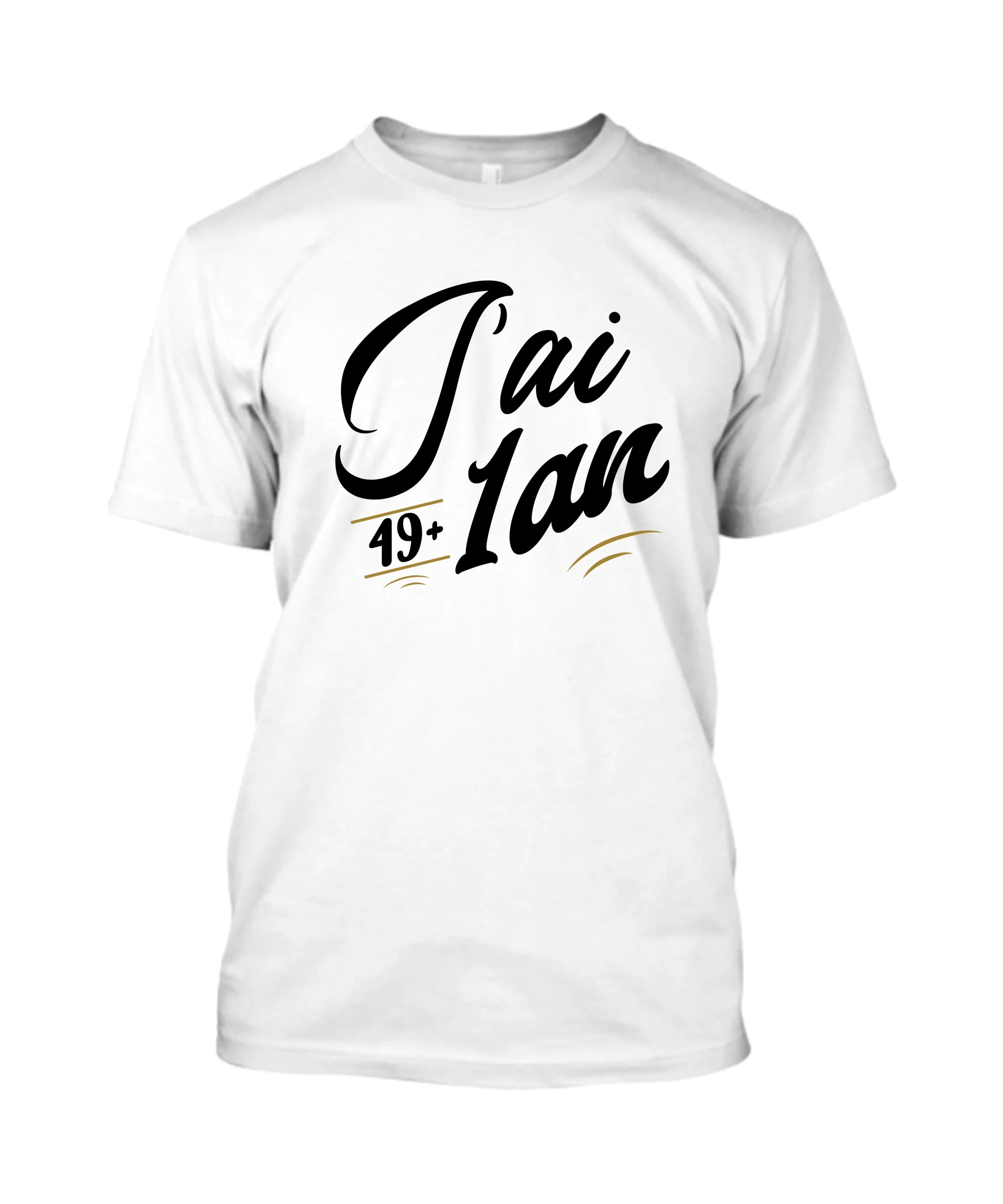 T-shirt anniversaire 50 ans 5 T-Shirt anniversaire 50 ans Blanc