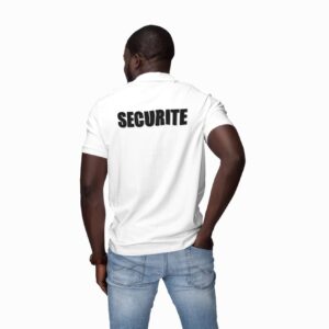 POLO SECURITE NOIR 03